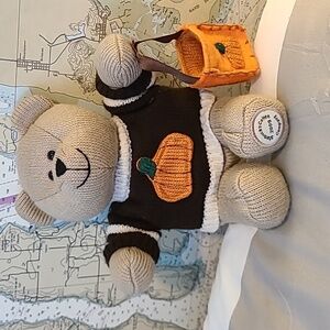 🌸Starbucks Autumn 2009 Bearista Bear, 85th edition